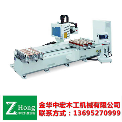 雙排十軸數(shù)控榫槽機